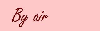 By air